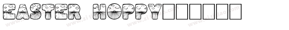 Easter Hoppy字体转换